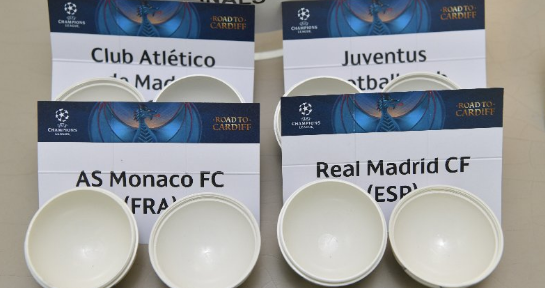 DRAWING SEMIFINAL UCL: No Spanish Final